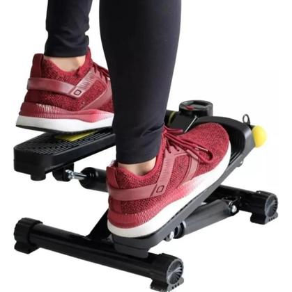 Imagem de Mini Stepper Simulador De Caminhada Exercício Pernas Glúteos