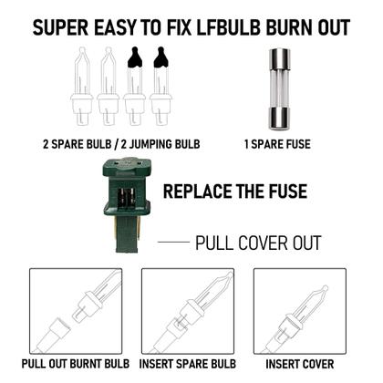 Imagem de Mini String Lights de Natal Dazzle Bright 20m 100 LED