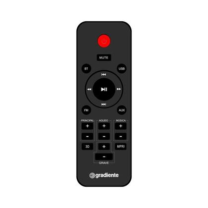 Imagem de Mini System Gradiente 300W Rms Bluetooth Gms300 - Bivolt