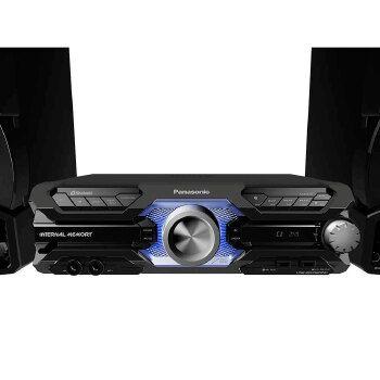 Mini system panasonic 1800w usb mp3 bluetooth - sc-akx730lbk