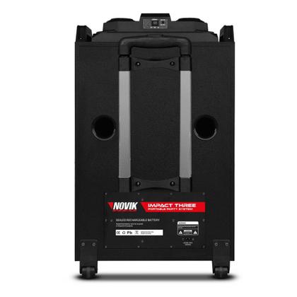 Imagem de Mini System Portátil Novik Neo Impact 3 com Bateria