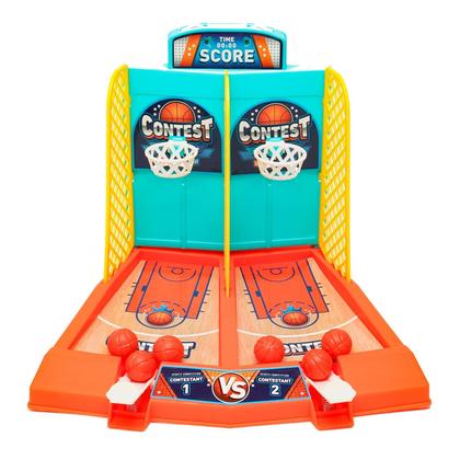 Imagem de Mini Tabuleiro Basquete Duplo Com Placar Jogo Infantil Para Crianças - Zippy Toys