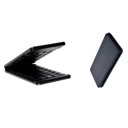 Imagem de Mini teclado bluetooth B033, dobrável, sem fio, com touchpad, para windows, android, ios, tablet, ip