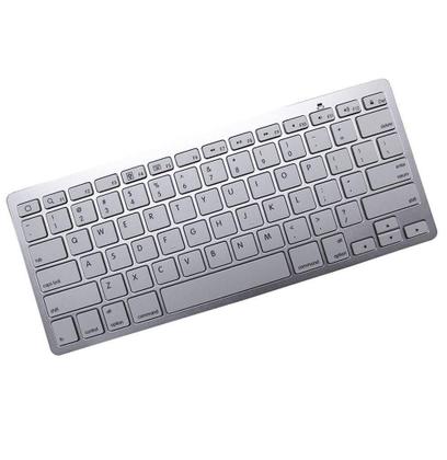 Imagem de Mini Teclado Bluetooth Para Tablet E Smartphone - Prata