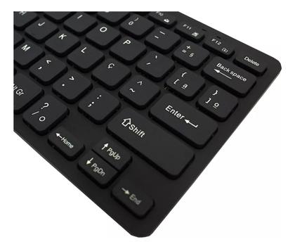 Imagem de Mini Teclado Bluetooth Sem Fio Compatível Para Tablet E Celular