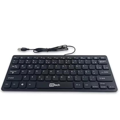 Imagem de Mini Teclado com fio Usb para Notebook Pc Computador - Modelo Compact