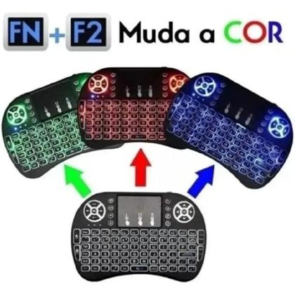 Imagem de Mini Teclado Controle Sem Fio Universal Premium