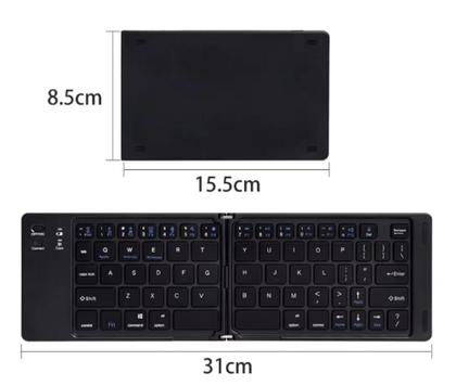 Imagem de Mini Teclado Dobrável Kapbom Ka 690 Portátil Sem Fio Cel/tab/Ipad/Note