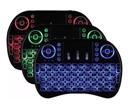 Imagem de Mini Teclado Keyboard Wireless Sem Fio Com Bateria Recarregável E Token Usb