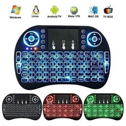 Imagem de Mini Teclado Keyboard Wireless Sem Fio Com Bateria Recarregável E Token Usb