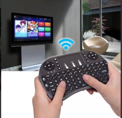 Imagem de Mini Teclado Led Controle Bluetooth RGB Para Smart PC