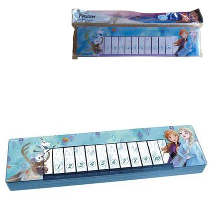 Imagem de Mini Teclado Musical Piano Infantil Disney Frozen 10 Teclas