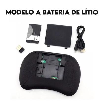Imagem de Mini Teclado Para Televisão Computador Xbox Tablet exbom Sem Fio