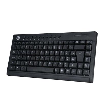 Imagem de Mini Teclado Pequeno Portátil Multimídia Usb Preto