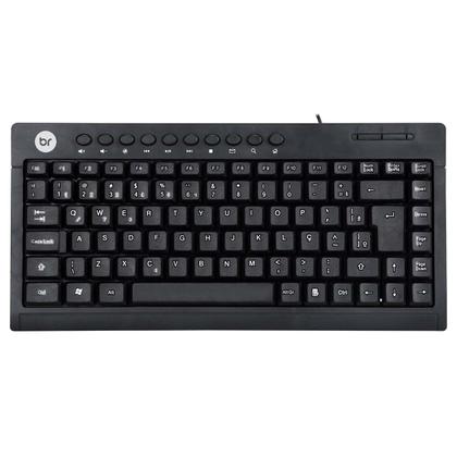Imagem de Mini Teclado Pequeno Portátil Multimídia Usb Preto