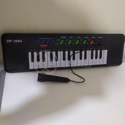 Imagem de Mini Teclado Piano 32 Teclas Musical Karaokê E Microfone