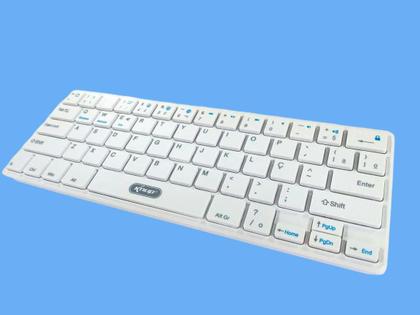Imagem de Mini teclado sem fio bluetooth portugues abnt2