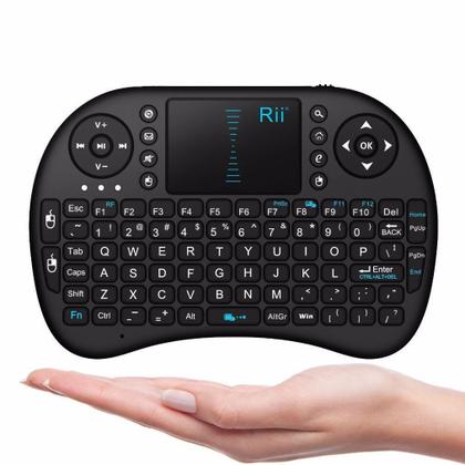Imagem de Mini teclado sem fio touchpad pc wireless