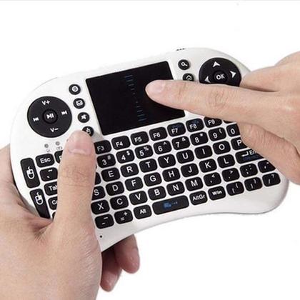 Imagem de Mini teclado sem fio touchpad pc wireless