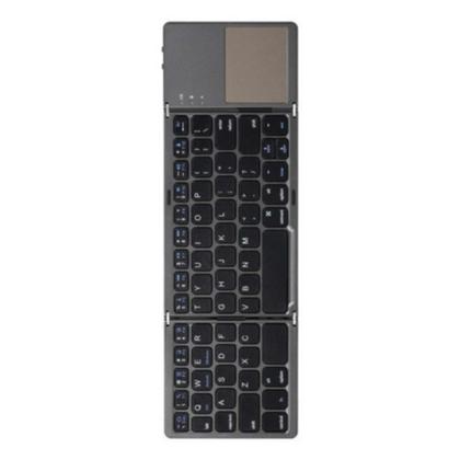 Imagem de Mini Teclado Touch Dobrável Bluetooth Para Celular com cabo c incluso