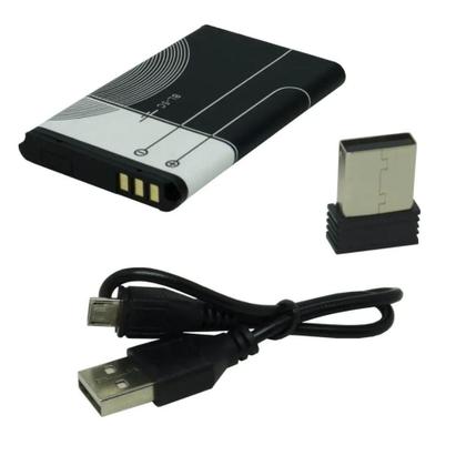 Imagem de Mini Teclado Wireless Mini Keyboard Usb S/ fio com Touch Pad - PONTO DO NERD