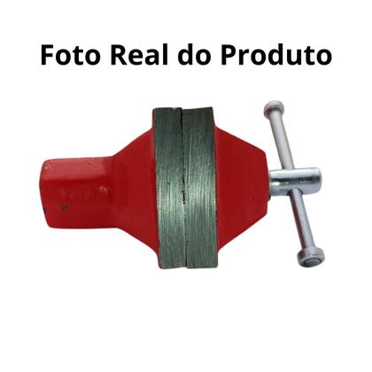 Imagem de Mini Torno Morsa De Bancada Mesa Base Fixa 2 Polegadas