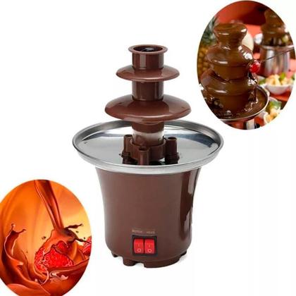 Imagem de Mini Torre De Chocolate Gourmet Ideal Bancada E Festas 110V