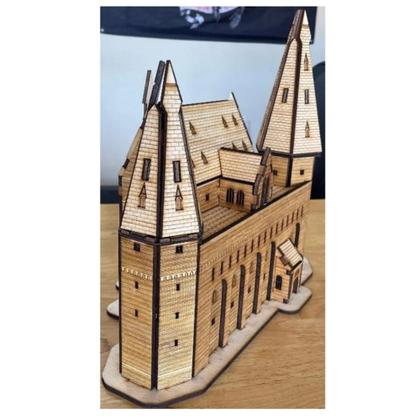 Imagem de Mini Torre do Relógio Harry Potter Quebra-cabeça Mdf