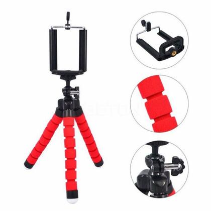 Imagem de Mini Tripé Flexivel Ajustavel Suporte Celular