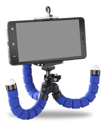 Imagem de Mini Tripé Flexível Articulado Suporte Celular Selfie Câmera