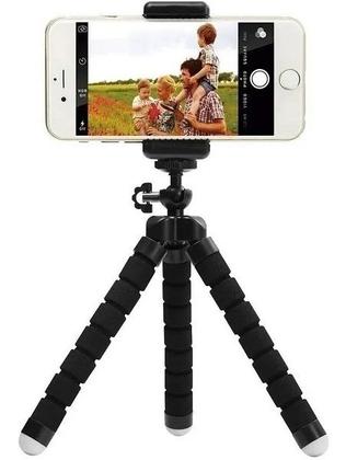Imagem de Mini Tripe Flexivel Universal Suporte Celular 25cm Portatil