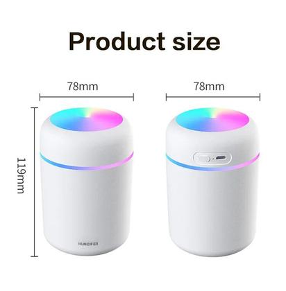 Imagem de Mini Umidificador De Ar Difusor Aromatizador Egg Portátil Usb Led Aromatizador De Ambiente