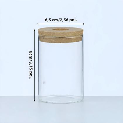 Imagem de Mini Vaso Hidropônico Transparente - Terrário de Vidro para Plantas sem Solo