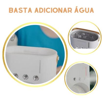 Imagem de Mini Ventilador Climatizador: ideal para viagens!