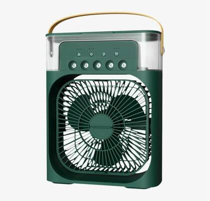 Imagem de Mini Ventilador Com Água Gelo e Frio Led Usb