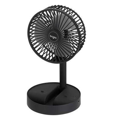 Imagem de Mini Ventilador de Mesa Bright USB 4,5W Cód.VN003 Preto