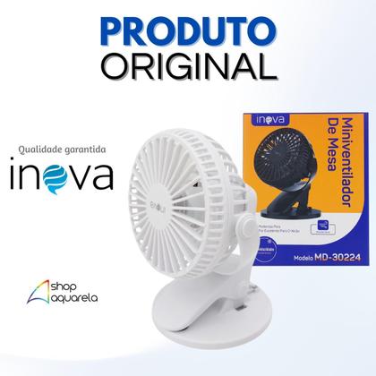 Imagem de Mini Ventilador de Mesa Portátil com Bateria Recarregável