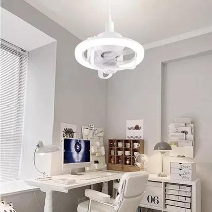 Imagem de Mini Ventilador de Teto 48W Com Luz Led