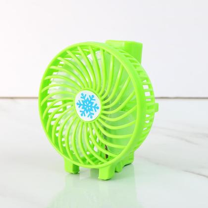 Imagem de Mini ventilador dobrável portátil e recarregável usb led