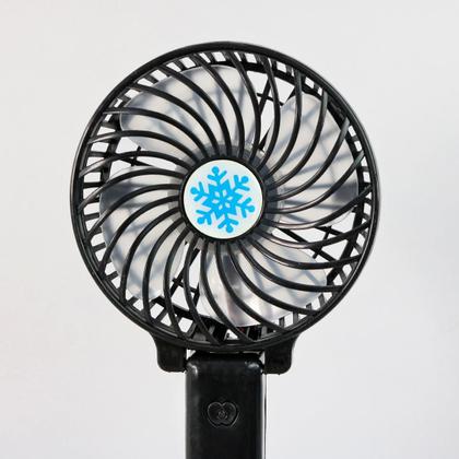 Imagem de Mini Ventilador Dobrável Portátil E Recarregável Usb Led