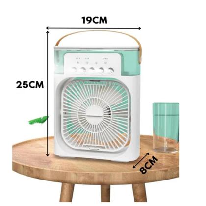 Imagem de Mini ventilador umidificador bivolt: um toque refrescante no seu dia!