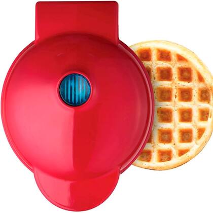 Imagem de Mini Waffle Máquina Elétrica Antiaderente E Portátil 110V