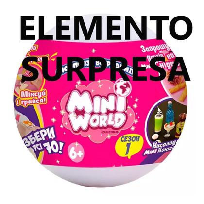 Imagem de Mini World Miniaturas Alimentos Surpresas Serie 1 Multikids