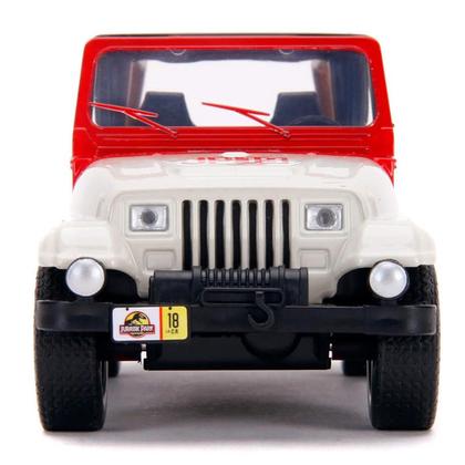 Imagem de Miniatura - 1:32 - Jeep Wrangler - Jurassic Park - Jada Toys 32129