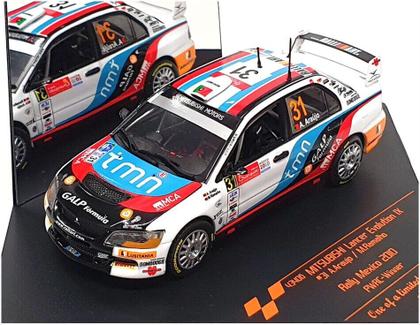 Miniatura 1/43 Lancer Evolution IX Rally 31 A.Araújo - VITESSE