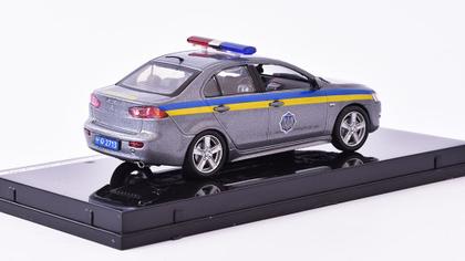 Imagem de Miniatura 1/43 Mitsubishi Lancer Evo Policia Ucrânia Vitess