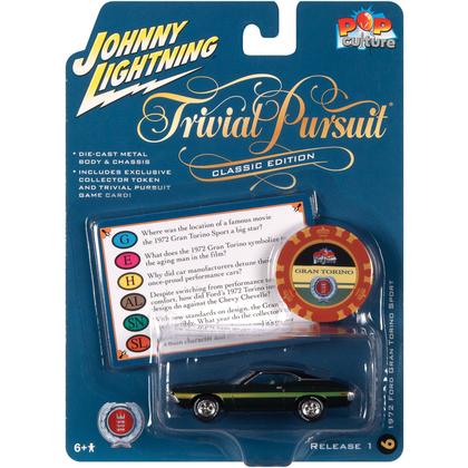 Miniatura - 1:64 - 1972 Ford Gran Torino Sport Trivia Pursuit