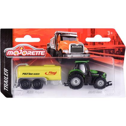 Imagem de Miniatura - 1:64 - Deutz-Faur 9340 e Fliegl Tank - Trailer - Majorette 212053154