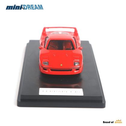 Miniatura 1:64 Ferrari F40 Vermelha Diecast Collector Series