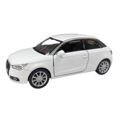 Imagem de Miniatura Audi A1 2010 Kinsmart 1:32 Metal e Fricção Branco